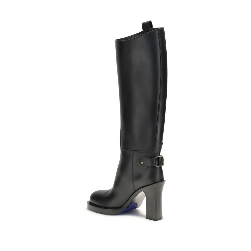 Burberry The Cavalier High Heel Boots