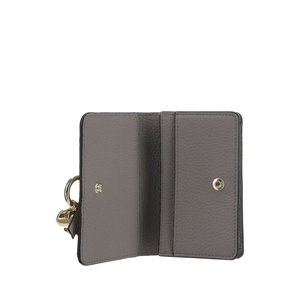 Gray Calf Leather Bos Taurus Wallet