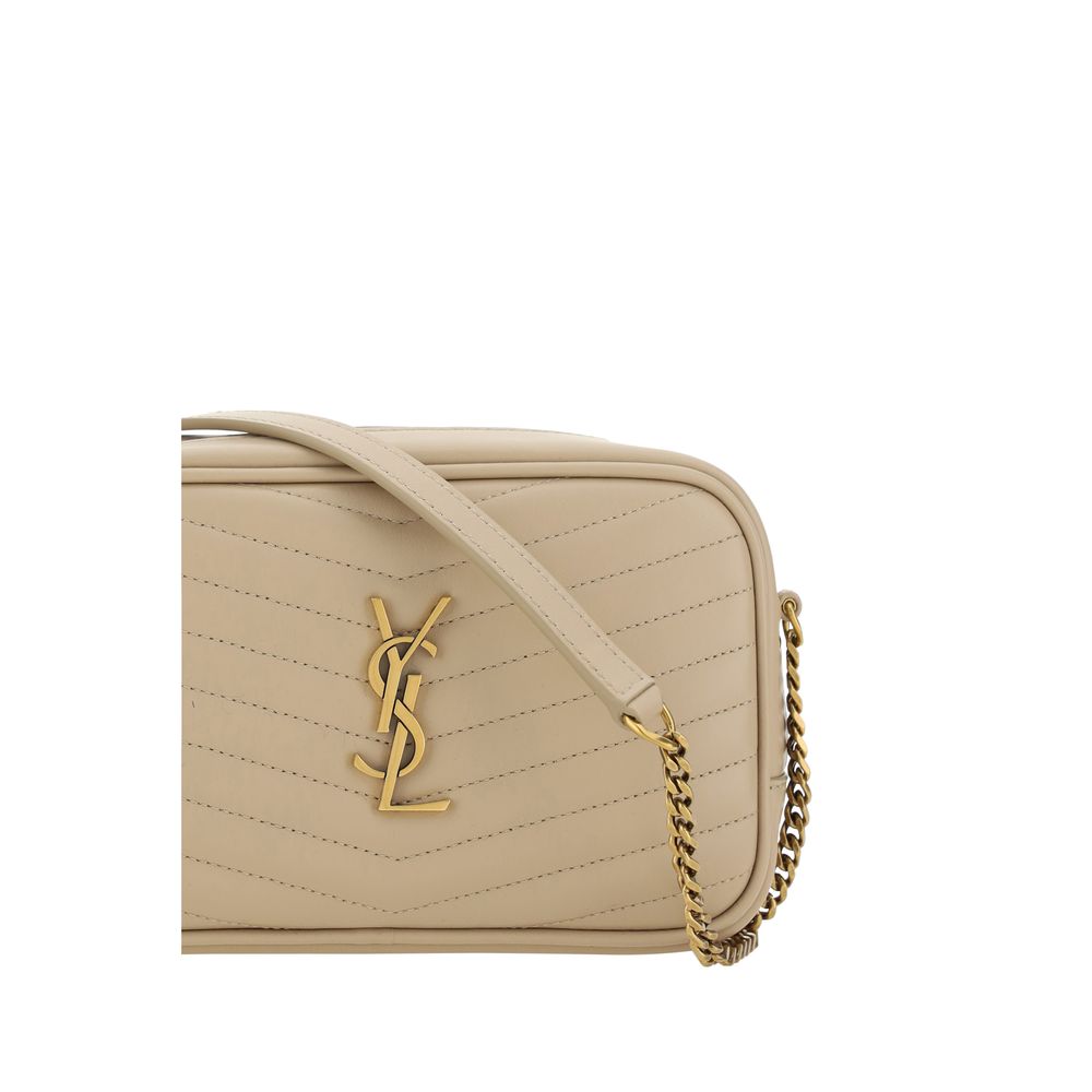 Saint Laurent The Lou Schultertasche aus Leder