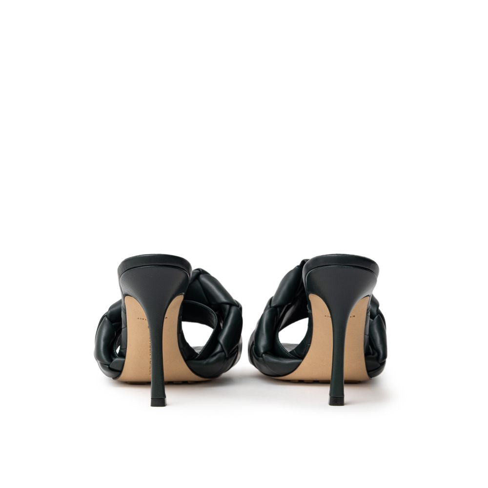 Bottega Veneta Lido Mule Heel Sandals