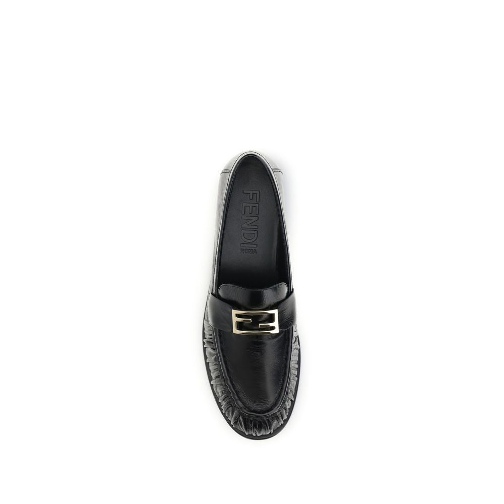 Fendi The Nappa Baguette Loafers
