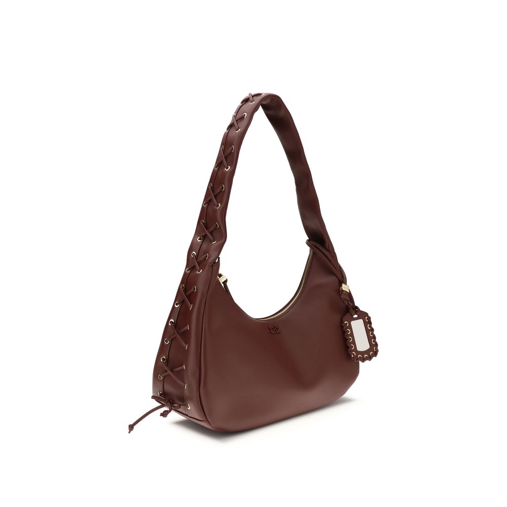 Ganni The Laces medium Shoulder Bag