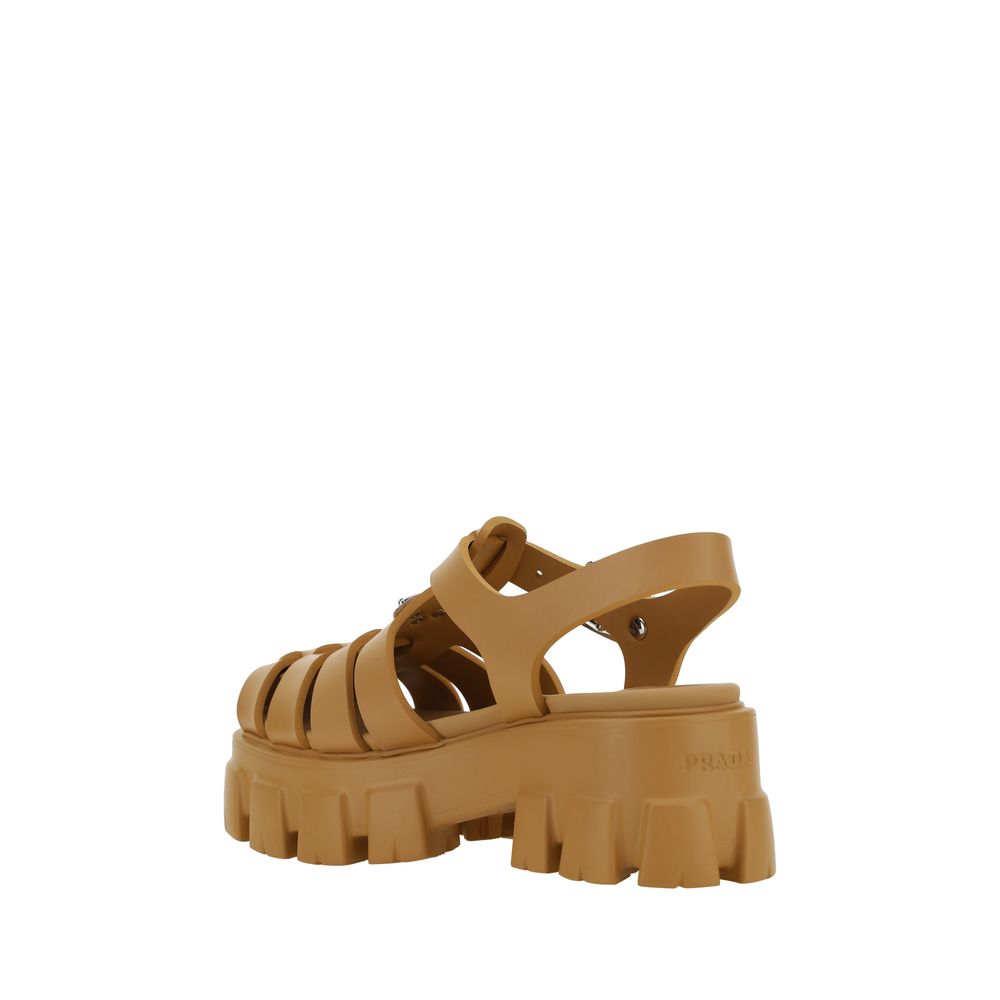 Prada Platform Sandals