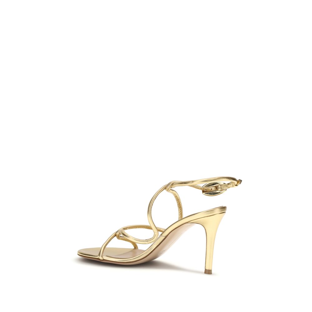 Gianvito Rossi The Jungle Mamba Heel Sandals