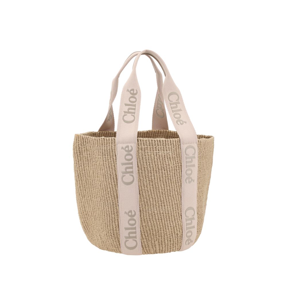 Chloé The Raffia Woody Bucket Bag