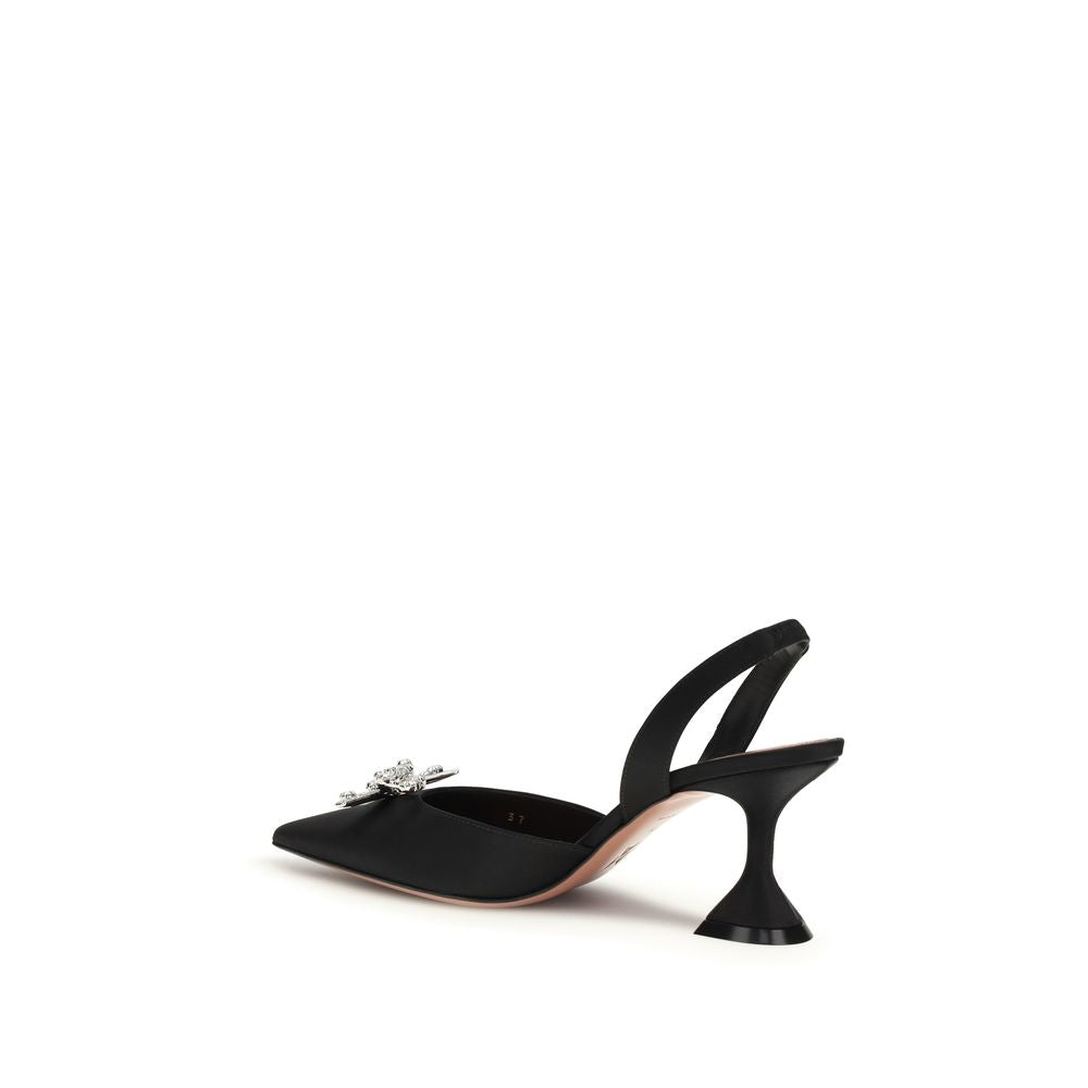 Amina Muaddi Die Rosie Slingback-Pumps