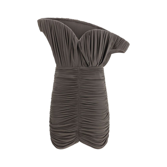 Magda Butrym asymmetrical petal mini Dress