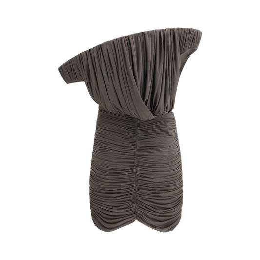 Magda Butrym asymmetrical petal mini Dress