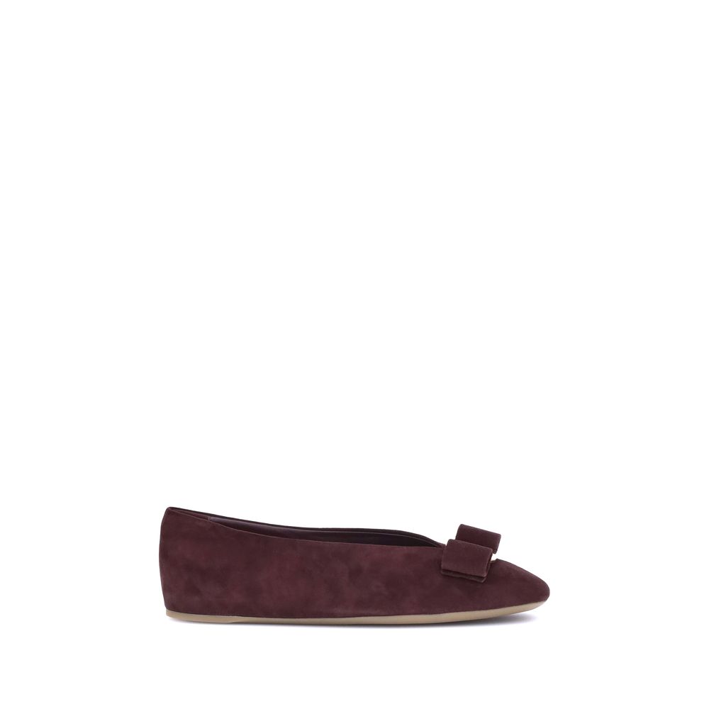 Ferragamo The  Vara Bow Ballerinas Flats