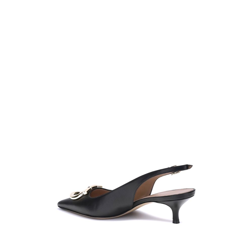Ferragamo The Gancini Slingback High Heel Pumps