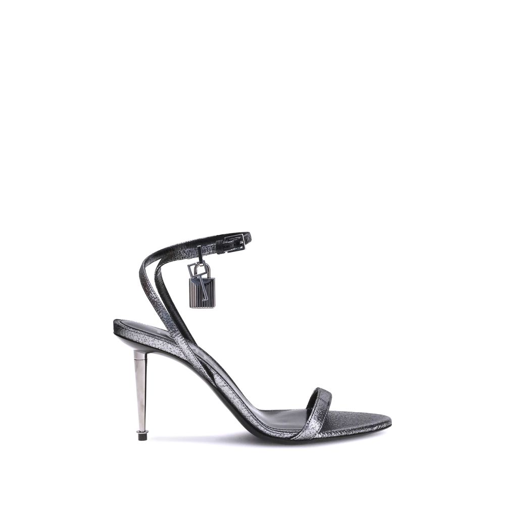 Tom Ford The Padlock Heel Sandals