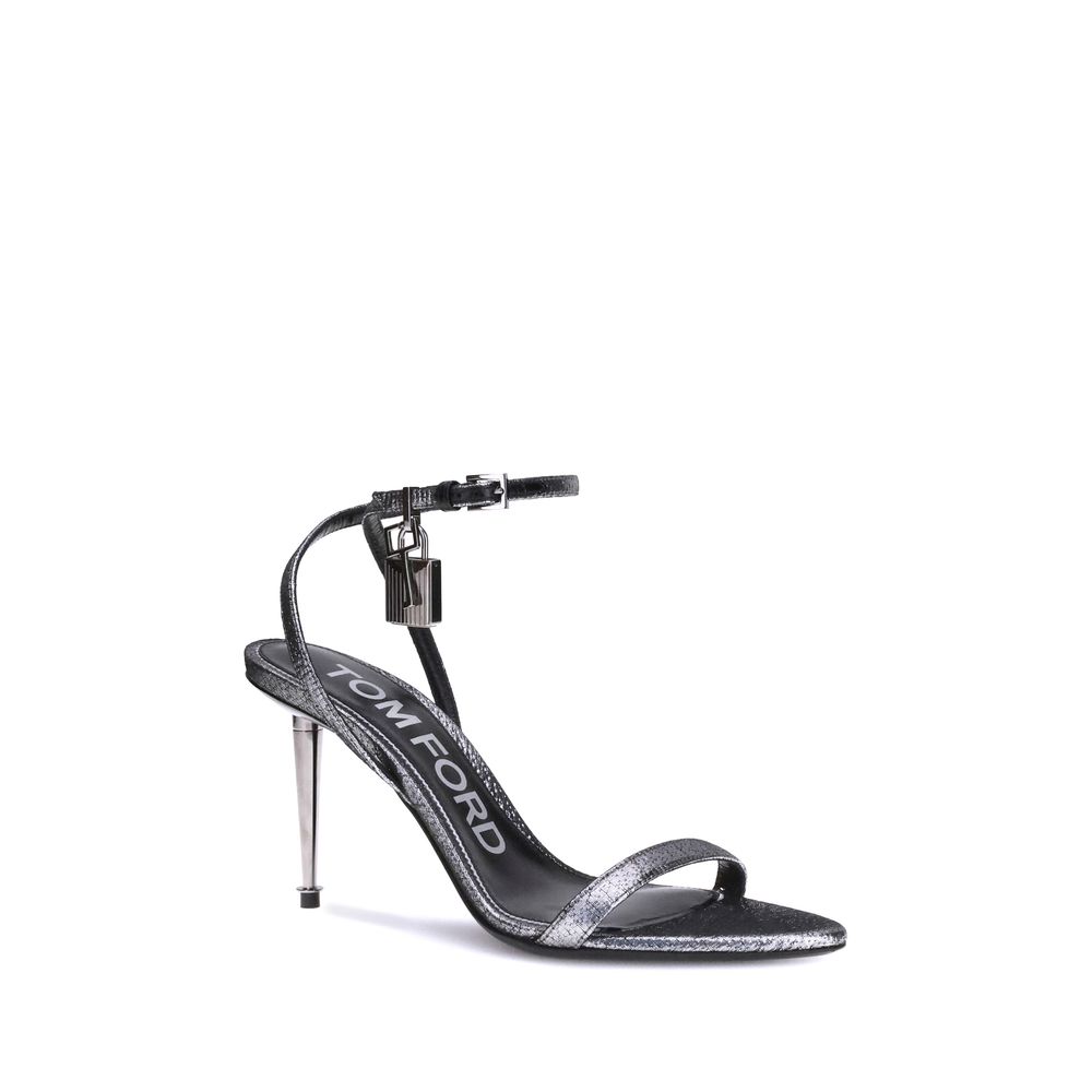 Tom Ford The Padlock Heel Sandals