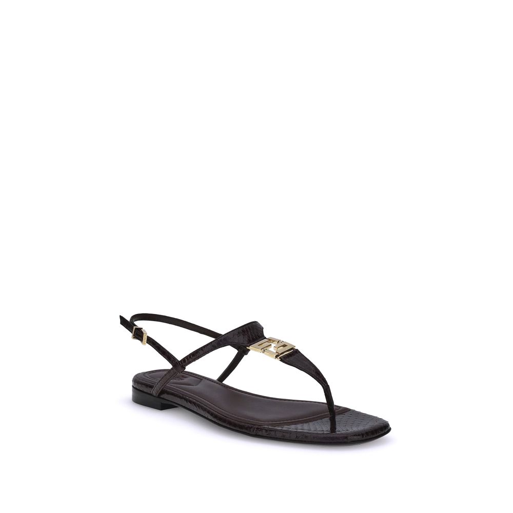 Fendi FFold Flat Sandals