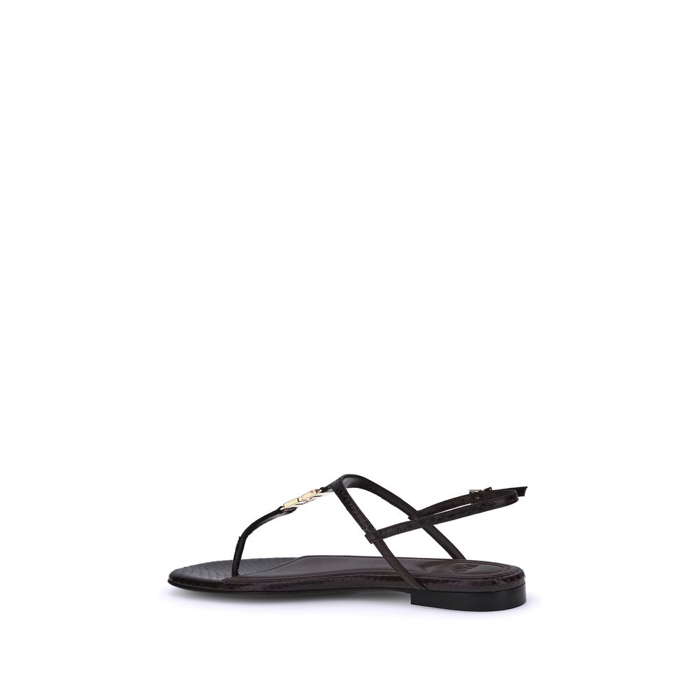 Fendi FFold Flat Sandals