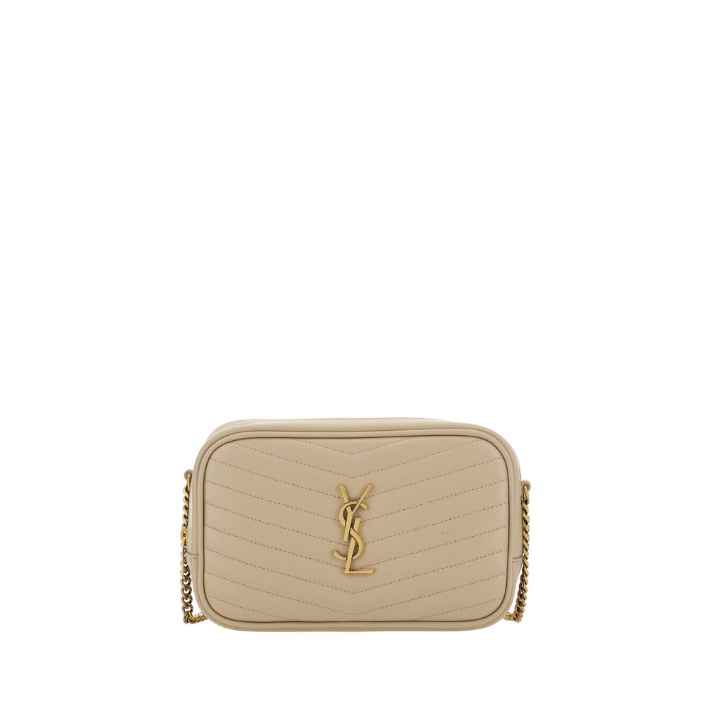 Saint Laurent The Lou Schultertasche aus Leder