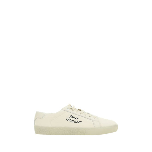 Saint Laurent Cotton Low Top Sneakers