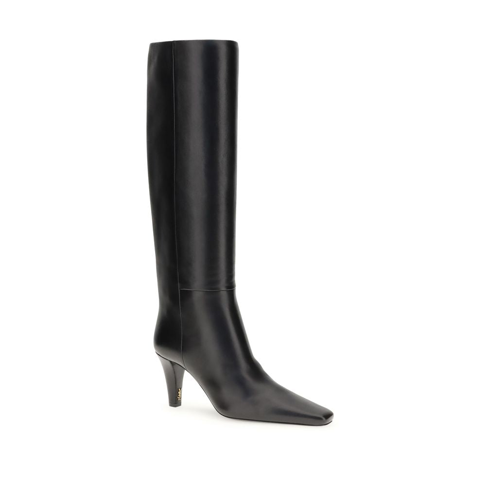 Saint Laurent Stiefel mit hohem Absatz