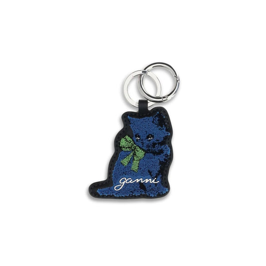 Ganni The Kitty Keychain