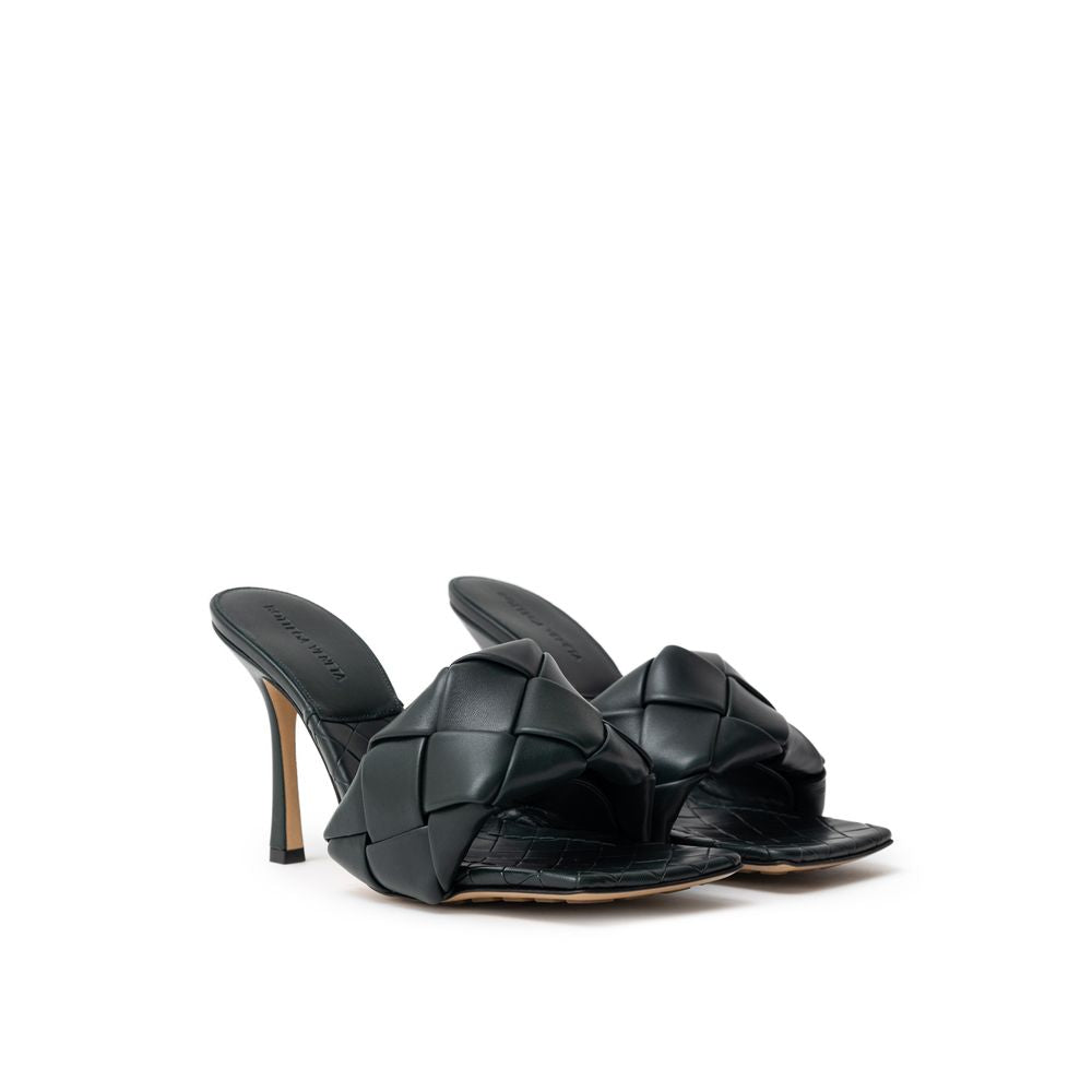 Bottega Veneta Lido Mule Heel Sandals