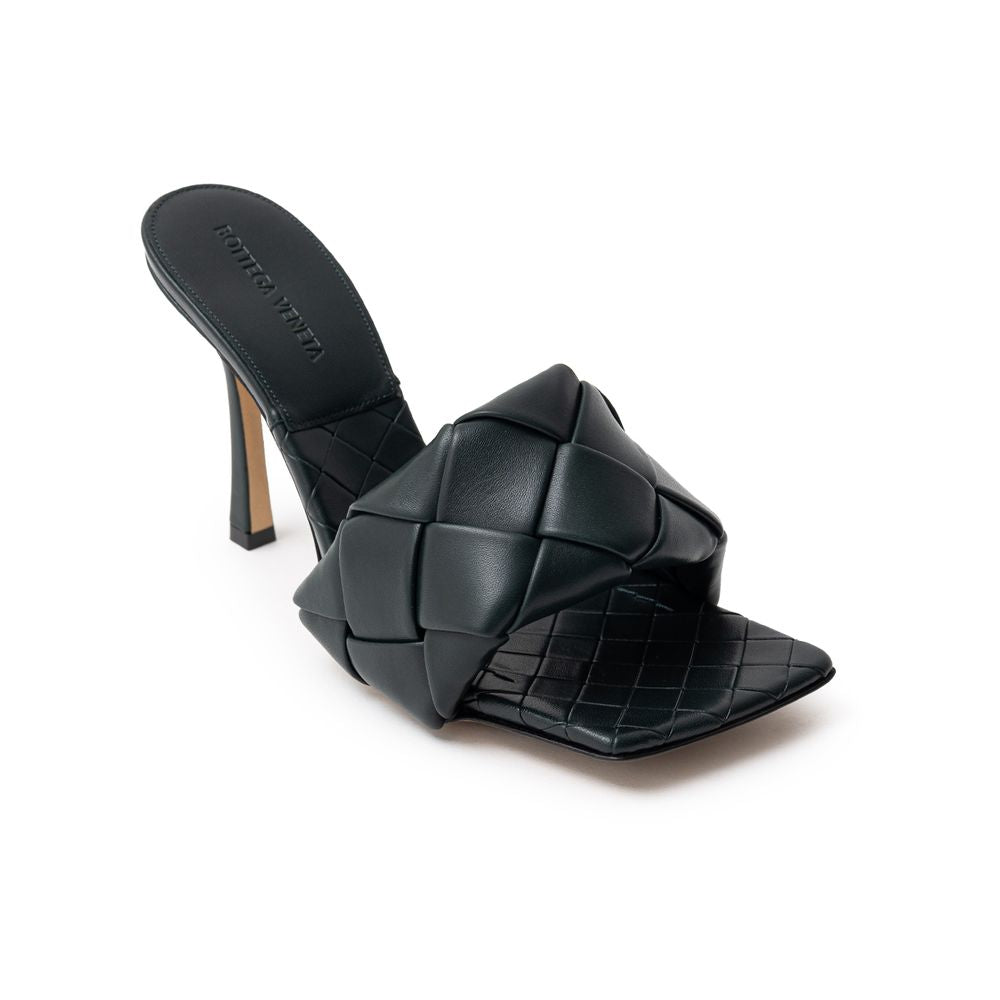 Bottega Veneta Lido Mule Heel Sandals