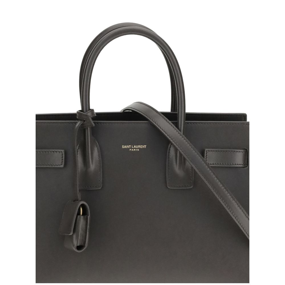 Saint Laurent The Sac De Jour Baby Leder-Schultertasche