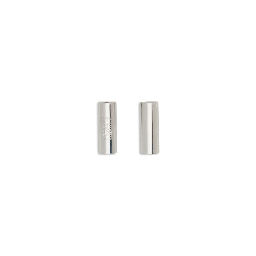 MM6 Maison Marigela Silver Earrings