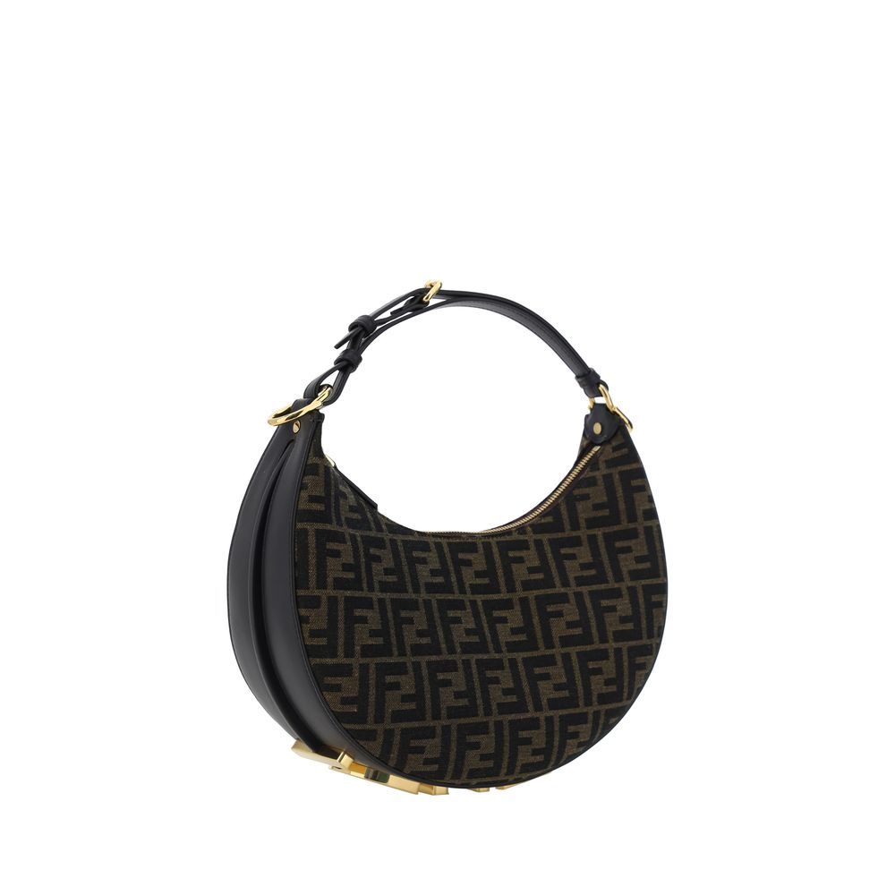 Fendi The Cotton Fendigraphy Small Handbag