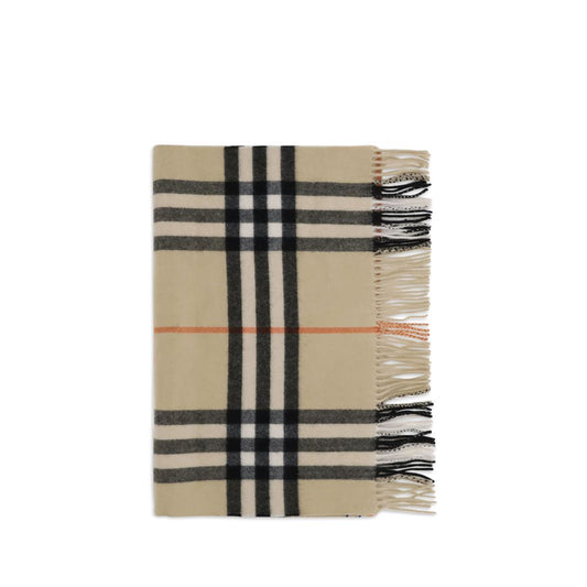 Burberry The Wide Check Cashmere Scarf
