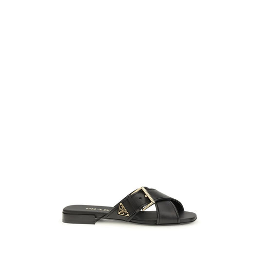 Prada The Leather Sandals