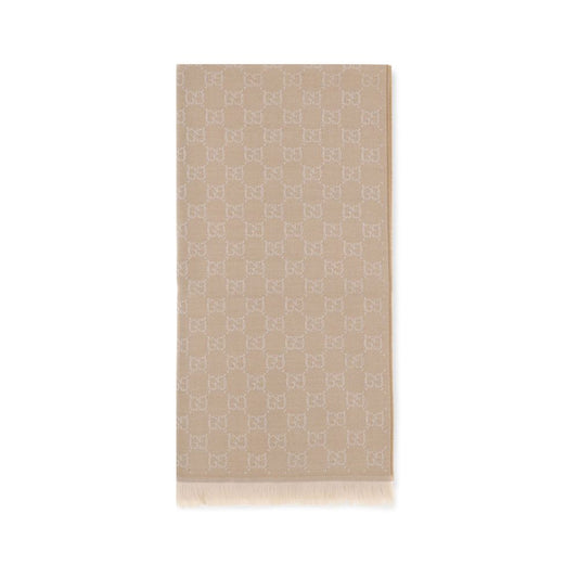 Gucci The GG Supreme Wool Scarf
