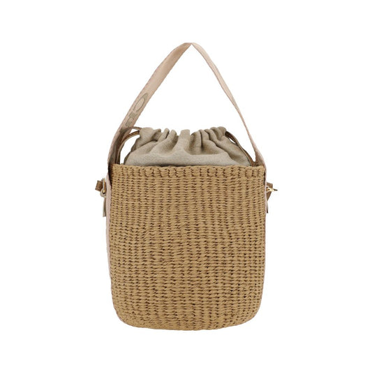 Chloé The Woody Raffia Bucket Bag
