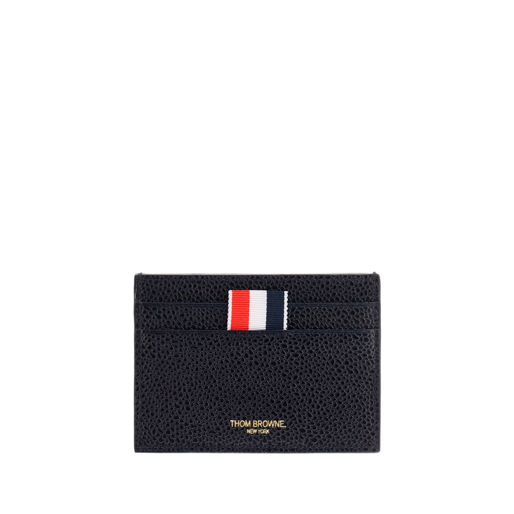 Thom Browne Leder-Kartenetui