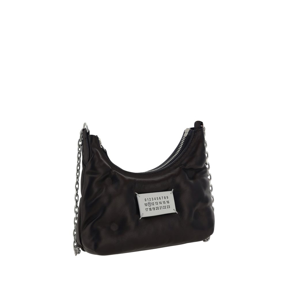Maison Margiela The Glam Slam Leather Hobo Shoulder Bag