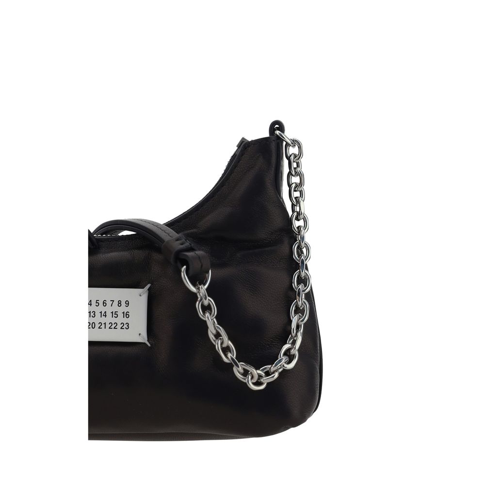 Maison Margiela The Glam Slam Leather Hobo Shoulder Bag